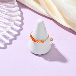 Fingerringe aus natürlichem Karneol&nbsp;RJEW-TA00238