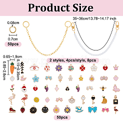 Schmuckketten-Sets für Handtaschen&nbsp;DIY-DR00018