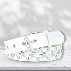 Ceintures à chaîne en cuir PU avec rivets en alliage étoile&nbsp;DIY-WH20007-291E