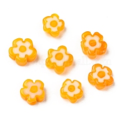 Millefiori a mano fili di perline di vetro&nbsp;LAMP-J035-6mm-08