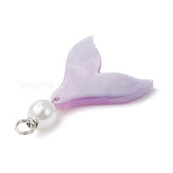 Pendentifs queue de poisson sirène en résine&nbsp;PALLOY-JF03796