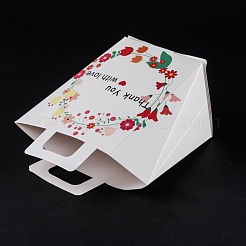 Sacchetto regalo creativo pieghevole in carta kraft rettangolare&nbsp;CON-B002-01A