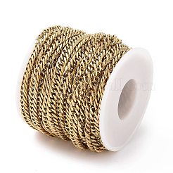 Cadenas de eslabones cubanos de acero inoxidable 304&nbsp;CHS-P007-31G