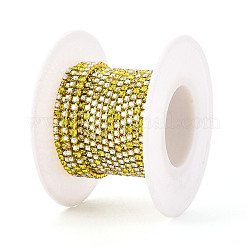 Catene della tazza del rhinestone di ferro&nbsp;CH-T007-02A-01