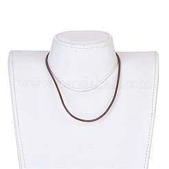 Armbänder / Halskette aus Lederband&nbsp;BJEW-JB03920-M