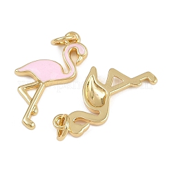 Pendentifs d'émail en laiton &nbsp;KK-L240-25G