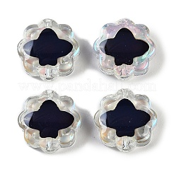 Perline di vetro bicolore&nbsp;GLAA-Z007-07A