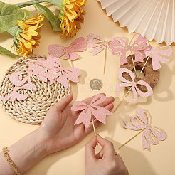 5 bolsa de adornos para tartas con lazo de papel&nbsp;DIY-CA0007-74