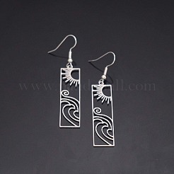 Boucles d'oreilles pendantes en acier inoxydable 304&nbsp;WGA6FB3-01