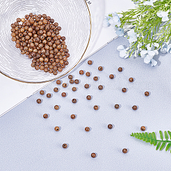 180 g de perles en bois de wengé naturel&nbsp;WOOD-CA0001-26A