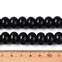 Natürlichen Obsidian Perlen Stränge&nbsp;G-T144-33