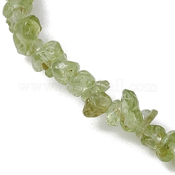 Natürliche Edelsteinperlen Fußkettchen&nbsp;AJEW-AN00583