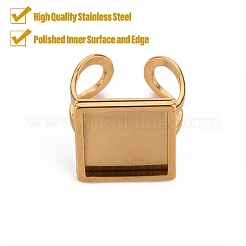 201 impostazioni anello cuscinetto polsino in acciaio inossidabile&nbsp;STAS-S080-041C-G