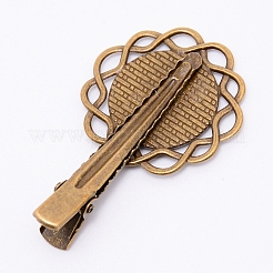 Risultati clip di capelli in alligatore in lega di zinco&nbsp;PALLOY-WH0072-49AB