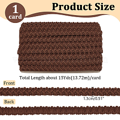 15 Yard geflochtenes Spitzenband aus Kunstleder&nbsp;WL-WH0003-02D