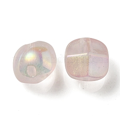 Placage uv perles acryliques transparentes lumineuses&nbsp;OACR-P010-01C