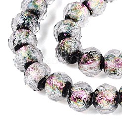 Handgefertigte Folie Glas Bunte Malerei Perlen Stränge&nbsp;DICH-T023-02E