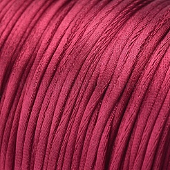 Cordon rond en nylon satiné à queue de rat&nbsp;NWIR-WH0009-15A-04