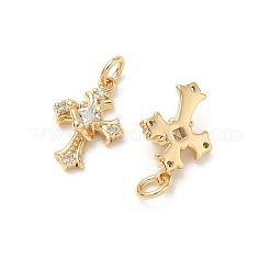 Pendentifs en laiton Shegrace sertis de micro-pavés de zircone cubique&nbsp;XGRQ3D912-475G