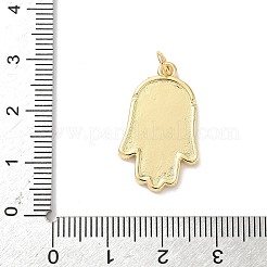 Pendants de résine de laiton&nbsp;KK-L239-066G