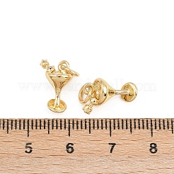 Messing Anhänger & Charms&nbsp;KK-B157-02G