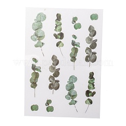 Blumenmuster wasserdichte selbstklebende Heißprägeaufkleber&nbsp;DIY-I063-06