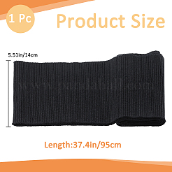 Polyester-Rippstoff für Bündchen&nbsp;DIY-WH0430-351A