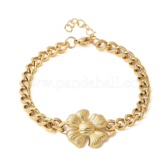 Bracelets à maillons en acier inoxydable 304&nbsp;BJEW-Z098-01G