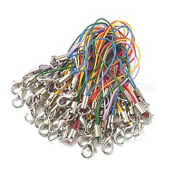 50 Stück 5-farbige Polyesterschnur-Handygurte&nbsp;MOBA-YW0001-03