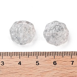 Spruzzare perle di vetro trasparente dipinte&nbsp;GLAA-D038-01D