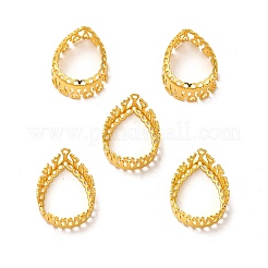 Support à cabochon en laiton&nbsp;KK-G443-02B-G