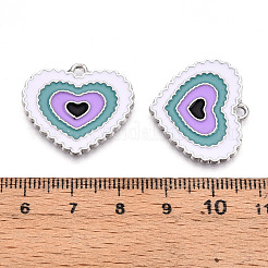 Colgantes de esmalte de aleación&nbsp;ENAM-T020-104B