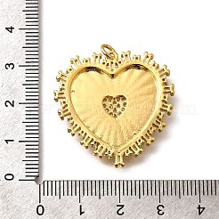 Pendentifs avec zircon cubiques à micro-pavés en laiton&nbsp;LS-KK-U055-25G