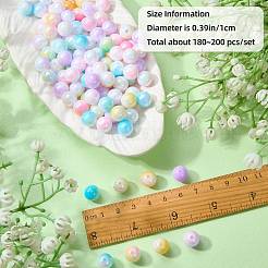 100g undurchsichtige Acrylperlen&nbsp;OACR-SZ0001-64
