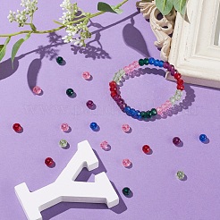 Bastelset für transparente Perlen zum Selbermachen von Armbändern&nbsp;DIY-YW0004-40