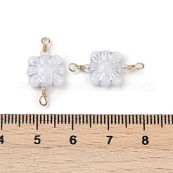 Undurchsichtige Acrylglieder Verbindungsanhänger&nbsp;KK-K296-07A-G