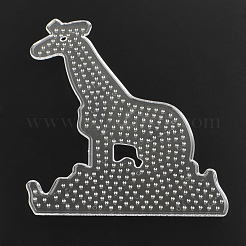 Giraffe abc Kunststoff pegboards für 5x5mm Heimwerker Fuse beads verwendet&nbsp;X-DIY-Q009-37