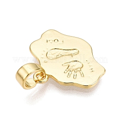 Messing Anhänger & Charms&nbsp;KK-T070-43G