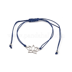 Bracciali in cordoncino cerato regolabile in poliestere&nbsp;BJEW-PH01271-06