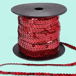 Cinta de lentejuelas de pvc brillante&nbsp;OCOR-WH20050-006E