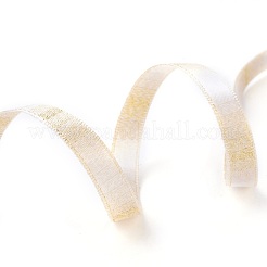 Rubans satin polyester avec double face&nbsp;SRIB-P012-B14-9mm