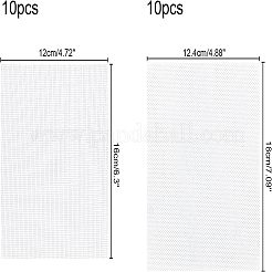 Paquetes de materiales hechos a mano artesanías de papel diy con red y tela sin tejer&nbsp;DIY-WH0224-29A