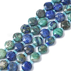 Natürliche Chrysokolla und Lapislazuli Perlen&nbsp;G-C116-A87-01