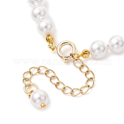 Muschelperlen-Armbänder und Halsketten-Sets für Frauen&nbsp;SJEW-JS01321