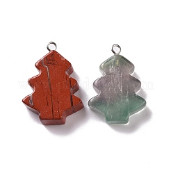 Pendentifs en pierres précieuses mixtes naturels et synthétiques&nbsp;G-M395-02