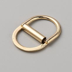 Anneaux double d en aloy&nbsp;PALLOY-WH0001-99KCG-01