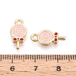 Pendentifs en émail en alliage doré&nbsp;FIND-N011-17KCG