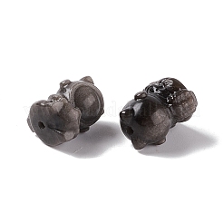 Natürliche silberne Obsidianperlen&nbsp;G-G859-04