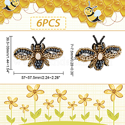 Bienenförmiges Filz-Ornament-Zubehör&nbsp;PATC-WH0005-27