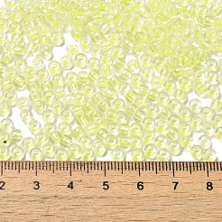 Perline rotonde in vetro trasparente&nbsp;SEED-B001-05A-16